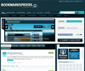 Bookmarkspiders.com(建站成功) Screenshot