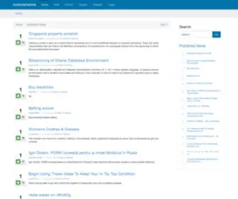 Bookmarkstime.com(Kliqqi is an open source content management system) Screenshot