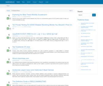 Bookmarkunit.com(Backlink My Site) Screenshot