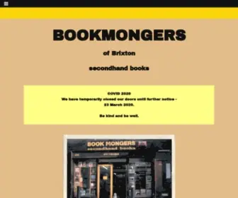 Bookmongers.com(Bookmongers) Screenshot