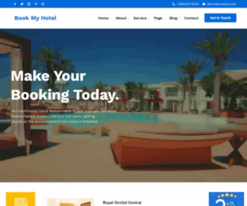 Bookmyhotel.co.in(Cheap and Best Hotel Bookings) Screenshot