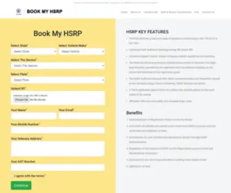 Bookmyhsrponline.com(Book MY HSNP) Screenshot