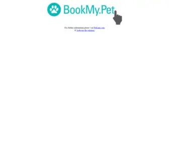 Bookmy.pet(Customer Portal for Pet Grooming) Screenshot