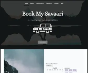 Bookmysavaari.com(Our site will be launched soon) Screenshot