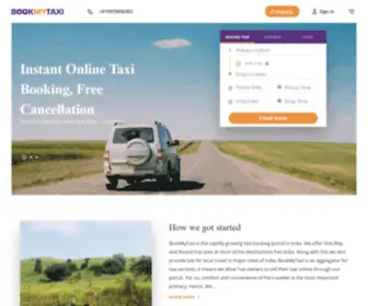 Bookmytaxi.co(Taxi Booking) Screenshot