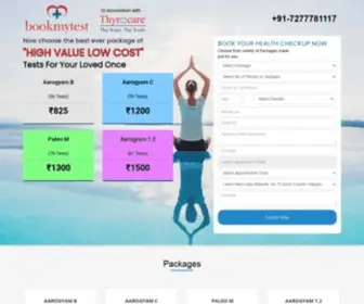 Bookmytest.in(Bookmytest) Screenshot