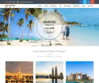 Bookmytravel.co.in(Online Book Domestic & International Holiday Packages) Screenshot