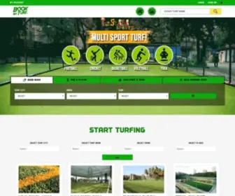 Bookmyturf.com(India's first exclusive platform for turf grounds) Screenshot
