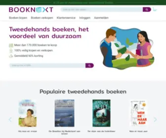 Booknext.nl(Tweedehands boeken verkopen en kopen) Screenshot