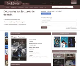 Booknode.com(Votre Club de Lecture et Communauté Littéraire en ligne) Screenshot