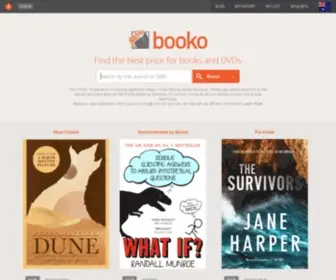 Booko.com.au(Compare New and Used Book & DVD prices with Booko) Screenshot