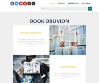 Bookoblivion.com(Book Oblivion) Screenshot