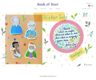 Bookofdeer.com(Book of Deer) Screenshot