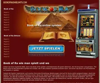 Bookofraohnelimits.com(Book of Ra ohne Limits) Screenshot