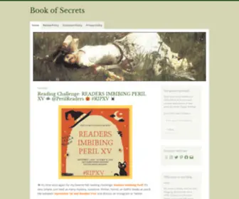 Bookofsecrets.blog(Book of Secrets) Screenshot