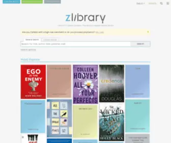 Bookos-Z1.org(Domain Seized) Screenshot