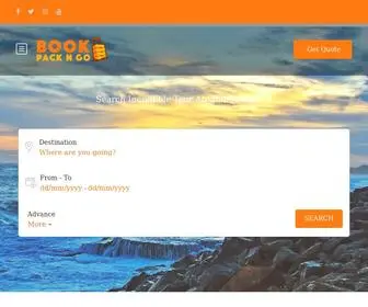 Bookpackngo.com(Dil Kiya Book Kiya) Screenshot