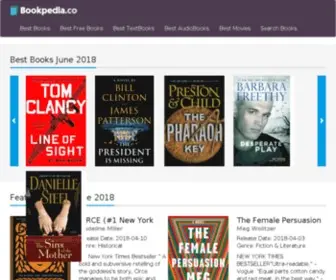 Bookpedia.co(Books, E-Books, Audiobooks Summary, Reviews and MP3 Download Portal) Screenshot