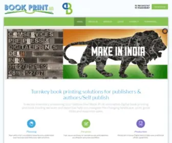 Bookprint.in(Book Printing & Short Run Printing) Screenshot