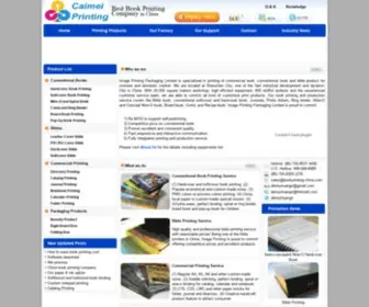 Bookprinting-China.com(Image Printing Packaging Ltd) Screenshot