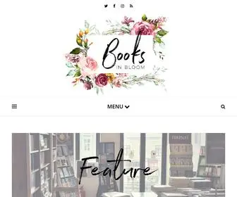 Books-IN-Bloom.com(A YA Book Review Blog) Screenshot