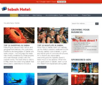 Booksabahhotels.com(Sabah Hotel Booking) Screenshot