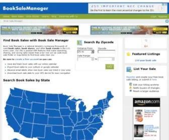 Booksalemanager.com(Book sale) Screenshot