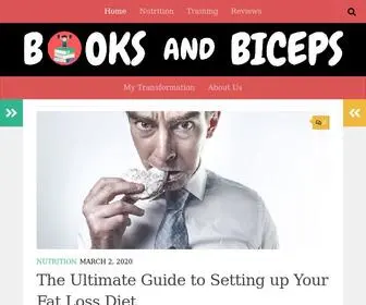 Booksandbiceps.com(Books and Biceps) Screenshot