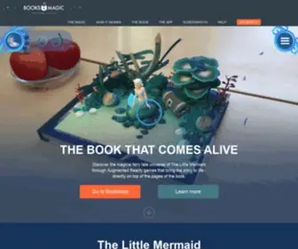 Booksandmagic.com(The Little Mermaid) Screenshot