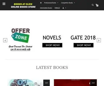Booksatclick.in(Buy book online from India's largest Online Bookstore) Screenshot