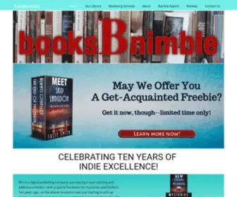 Booksbnimble.com(Booksbnimble) Screenshot