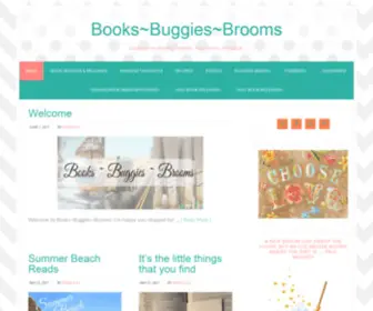 Booksbuggiesandbrooms.com(Enjoy the simple things) Screenshot