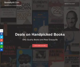 Booksbyall.com(Great deals on Great Books) Screenshot