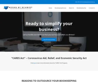 Booksbyschmidt.com(Business and Bookkeeping Solutions) Screenshot