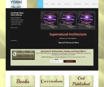 Booksbyvision.org(Christian Resources and Book Publishing) Screenshot