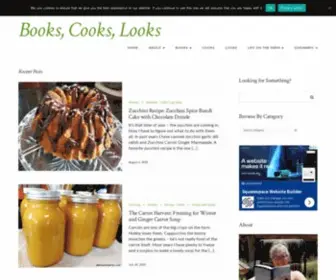 Bookscookslooks.com(Books, Cooks, Looks) Screenshot