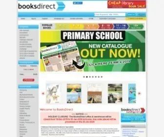 Booksdirect.com.au(BooksDirect Online bookstore) Screenshot