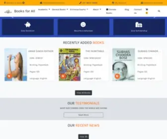 Booksforall.co.in(Best India Charity) Screenshot