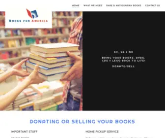 Booksforamerica.org(Books for America) Screenshot