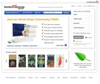 Booksfreeswap.com(Swap Books Free Online) Screenshot
