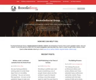 Booksgosocial.com(Books Go Social) Screenshot