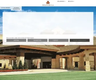 Bookshangrila.com(Shangri La Resort) Screenshot