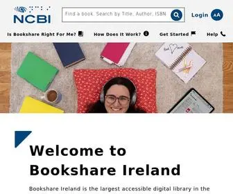 Bookshare.ie(NCBI Bookshare) Screenshot