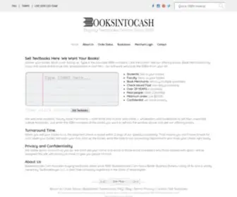 Booksintocash.com(SELL TEXTBOOKS) Screenshot