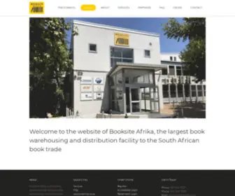 Booksite.co.za(Booksite Afrika) Screenshot