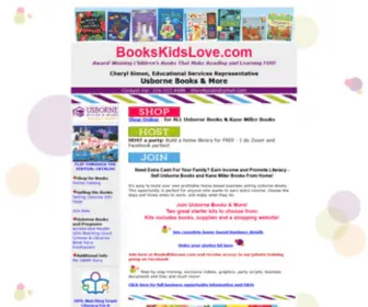 Bookskidslove.com(Usborne Books USA) Screenshot