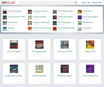 Bookslike.net(Book reviews and recommendations from users like yourself) Screenshot