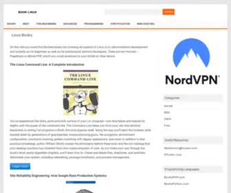 Bookslinux.com(Linux Books) Screenshot