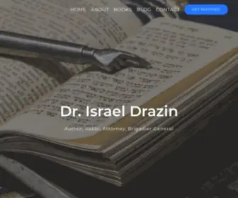 Booksnthoughts.com(Israel Drazin Rabbi's Book Reviews) Screenshot