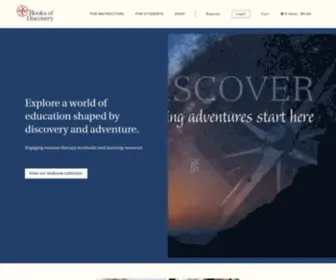 Booksofdiscovery.com(Books of Discovery) Screenshot
